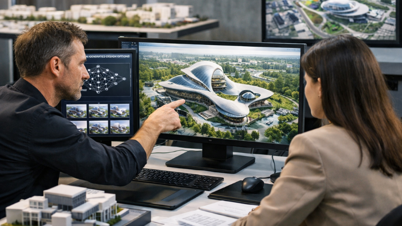 AI Applied Design na Arquitetura: como a integração da inteligência artificial redefine a criação de espaços na Bferraz