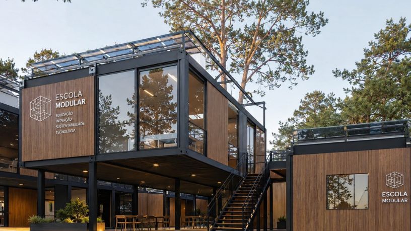 Escolas modulares e inovação na educação: como um projeto do Rio Grande do Sul ganhou destaque global em tecnologia e arquitetura