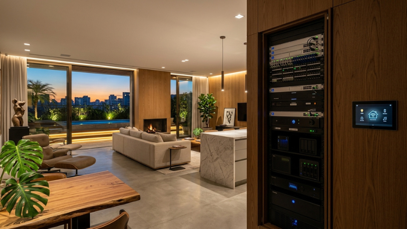 Casa inteligente ganha uma nova prioridade: por que a tecnologia local está chegando ao luxo residencial